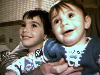 Zach and Ziv Photo